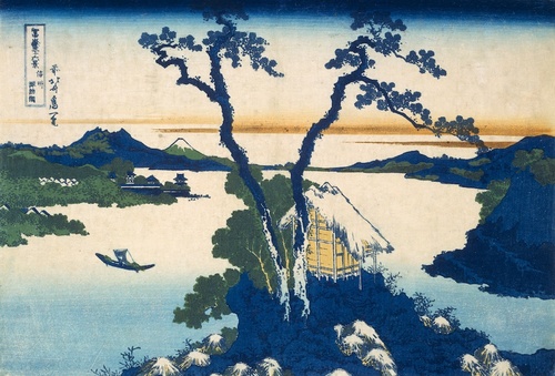 冨嶽三十六景 信州諏訪湖 | 葛飾北斎 | 収蔵品詳細 | 作品を知る