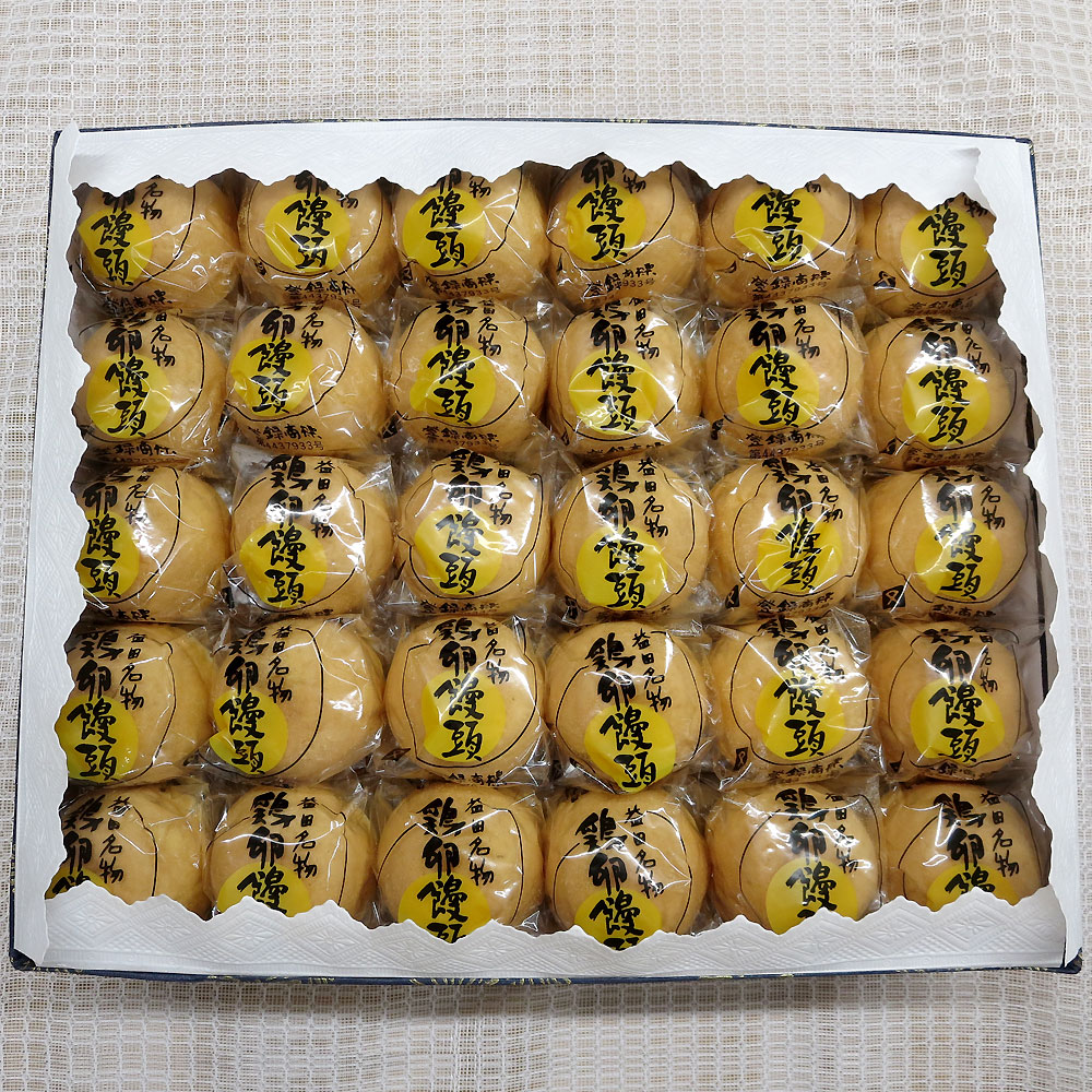 鶏卵饅頭～益田の土産と言えばこの饅頭