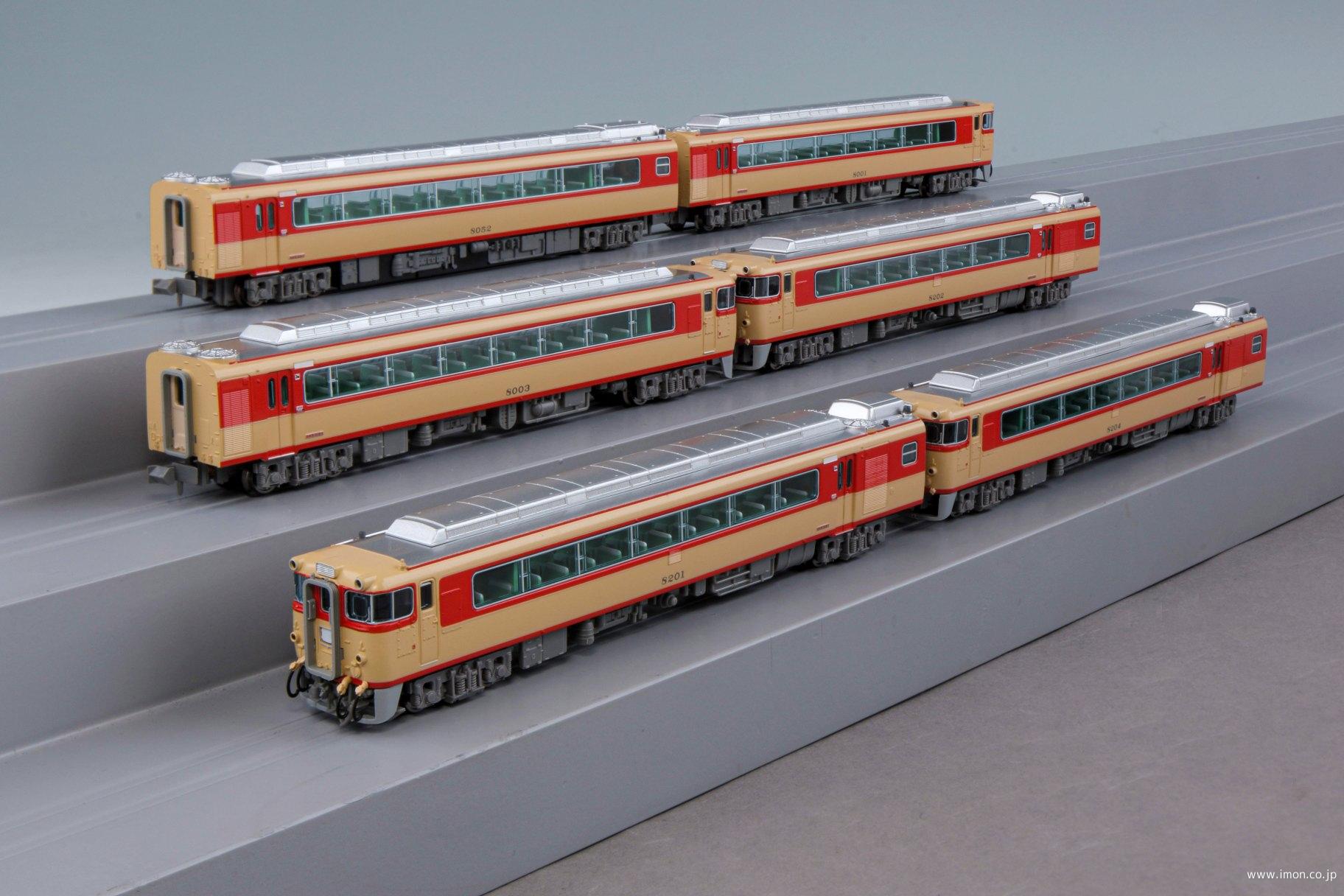 名鉄キハ8000系 急行〔北アルプス〕旧塗装6両 | 鉄道模型店