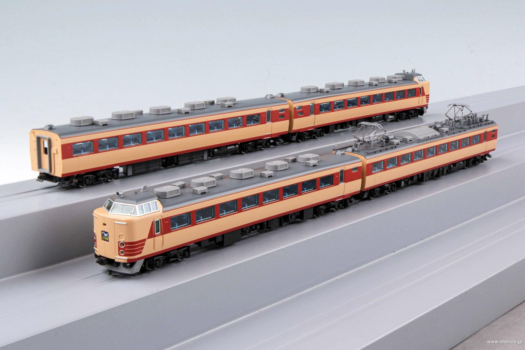 485（489）系AU13搭載車 増結（M）4両 | 鉄道模型店