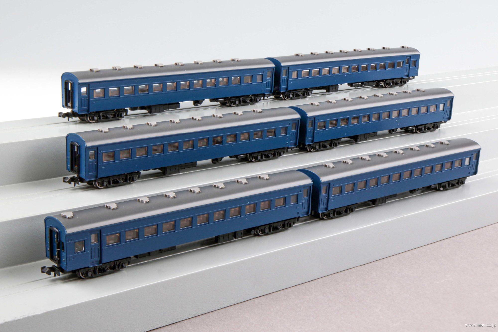 オハ61客車（青色） 6両セット | 鉄道模型店 Models IMON