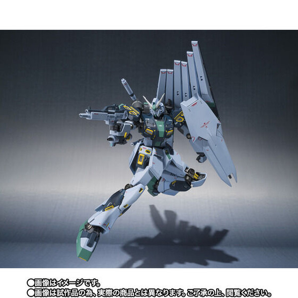 量産型νガンダム」がフィン・ファンネル装備でMETAL ROBOT魂化！6基