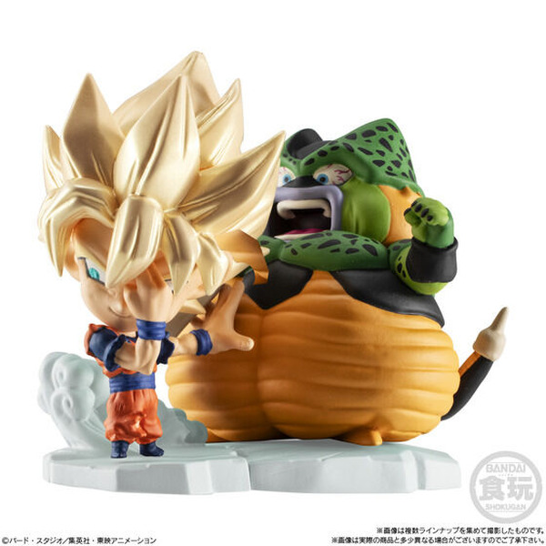 ドラゴンボール」ゴールドカラーver.の超サイヤ人孫悟空＆ゴジータも