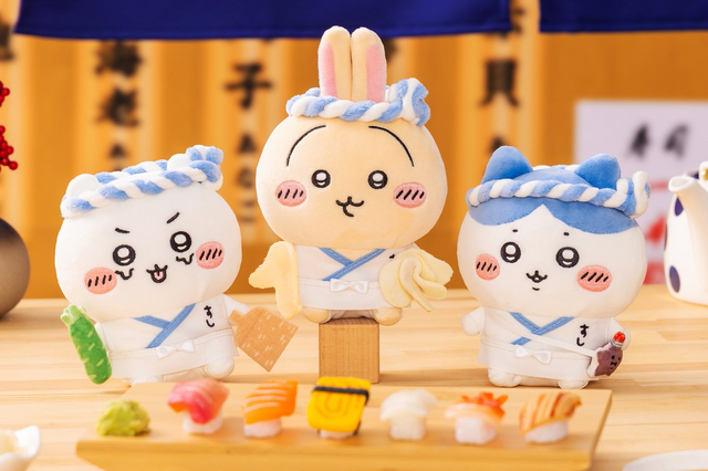 寿司ネタになっちゃったッ!!「むちゃうま!!ちいかわ寿司」が9月6日より