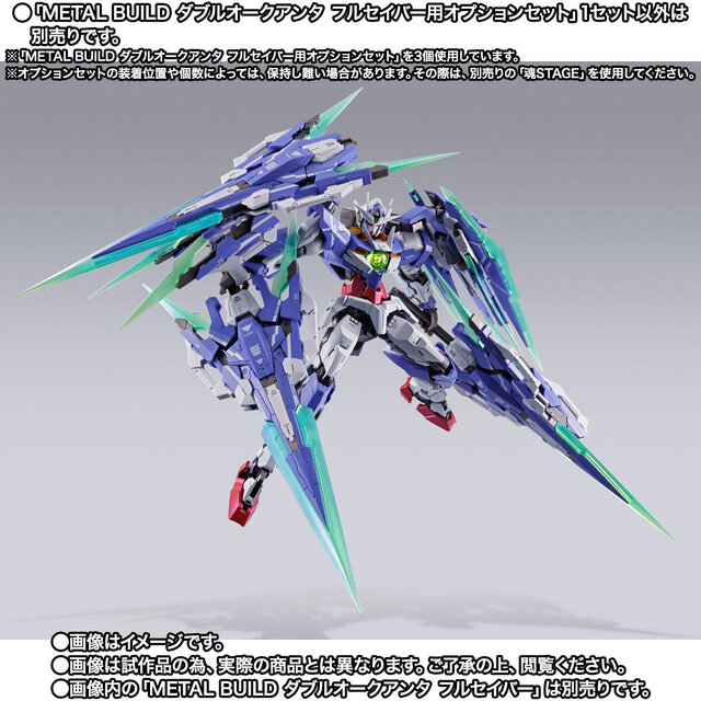 ゴリゴリ装備”にロマンあふれる！「METAL BUILD ダブルオークアンタ