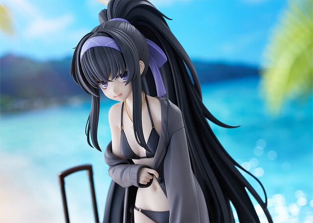 黒ビキニに戸惑う姿も可愛い…『ブルアカ』より「ウイ」が1/7スケール