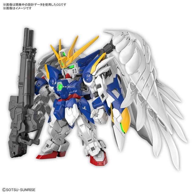 新次元の翼”「MGSD ウイングガンダムゼロ EW」パッケージ画像が公開