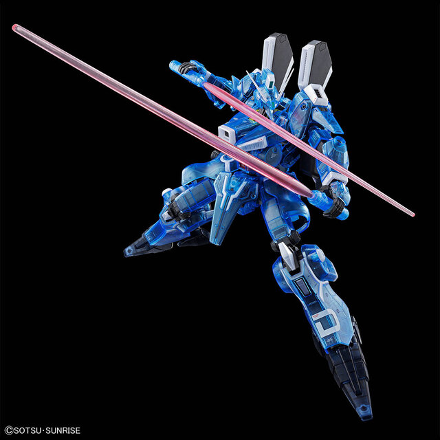 クリアブルーの装甲が爽やか！MGガンプラ「ガンダムMk-V [クリアカラー