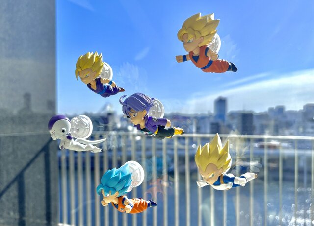 悟空たちが飛んでるように見える！「ドラゴンボール」新感覚マスコット
