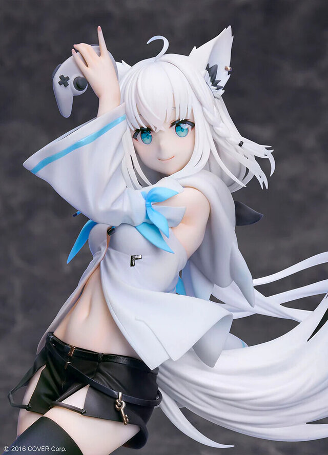 ホロライブ・白上フブキ、大神ミオが「ゲーマーズエディション」で立体