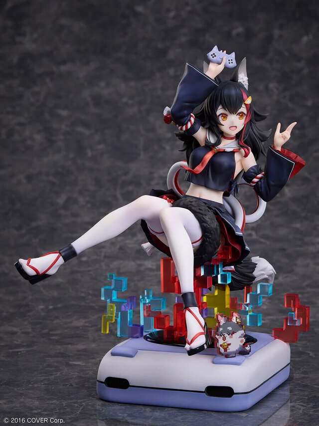 ホロライブ・白上フブキ、大神ミオが「ゲーマーズエディション」で立体