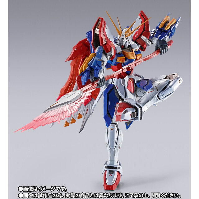 30周年記念外伝で登場した「ゴッドガンダム弐」がMETAL BUILD化！2次
