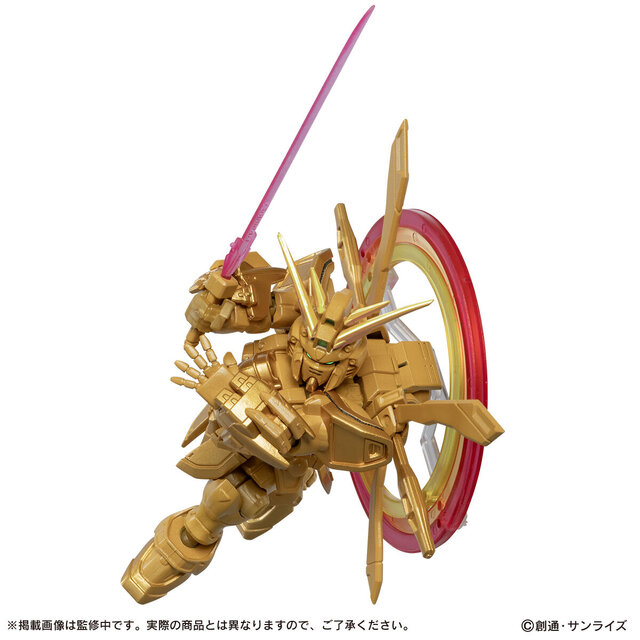 ゴッドガンダムとマスターガンダムが「ハイパーモード仕様」でモビル