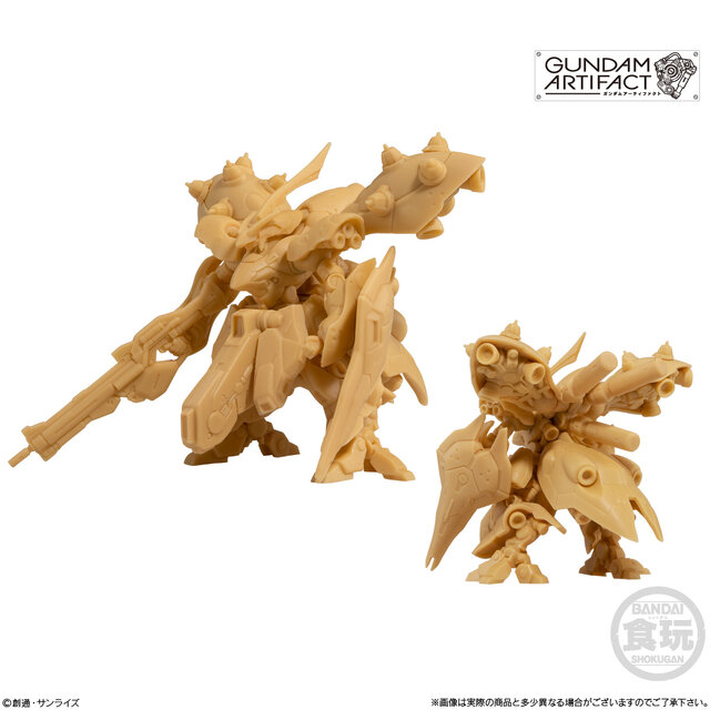 プラ製ミニキット「ガンダムアーティファクト」第1弾が再販！Hi-ν