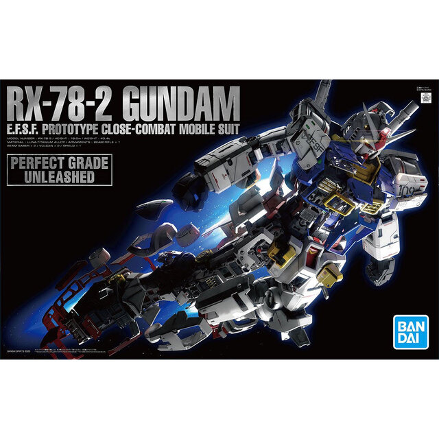 最高峰ガンプラ「PG UNLEASHED 1/60 RX-78-2 ガンダム」がプレバンで