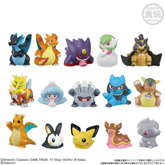 メガリザードンX・Yなど、集めたくなる全15種！『ポケモン』ソフビ人形