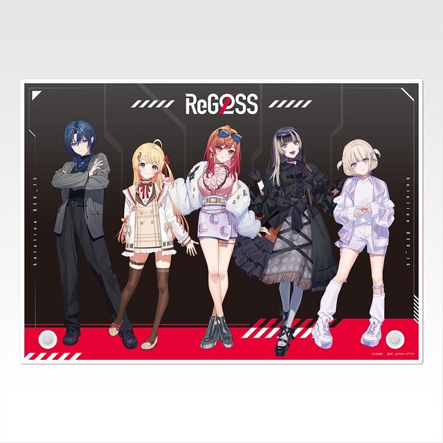 ホロライブ「ReGLOSS」一番くじがアツい！5人揃ったアクリルボードや