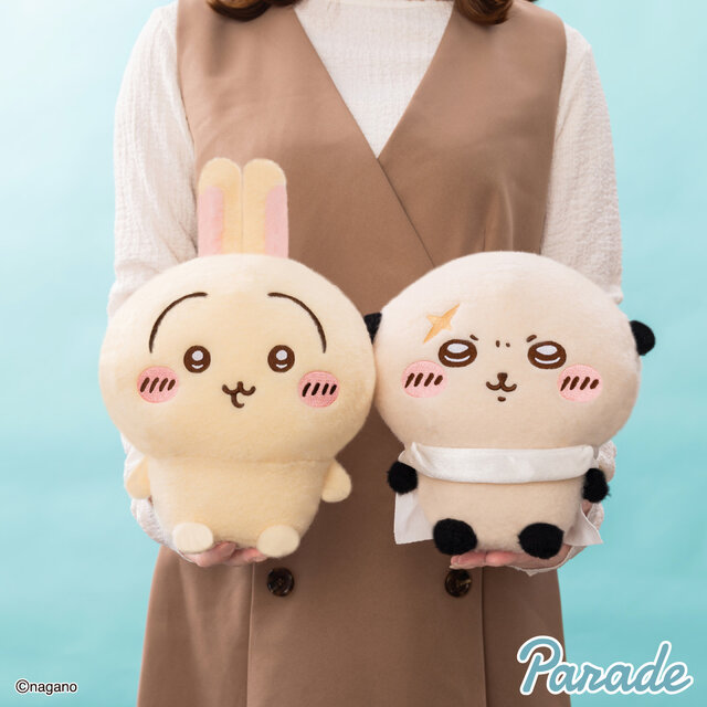 うさぎの表情が愛らしい！「ちいかわ」羊毛のようにふわもこな「しー