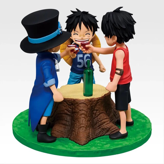 ワンピース」新作一番くじは“ドラマティックな名場面”に注目！盃交わす