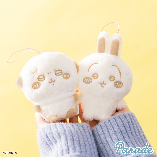 ちいかわ」“優しいミルクいろ”のうさぎたち！オリジナルシリーズ「ぬい
