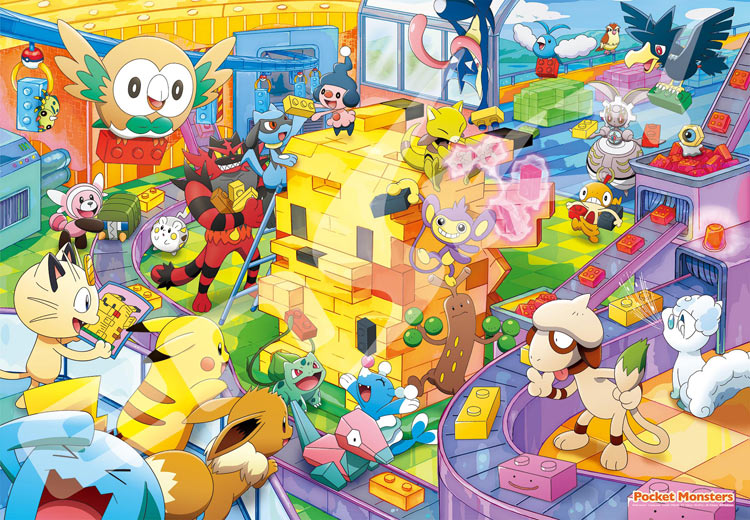 ENS-1000T-134 ポケットモンスター みんなでつくろう！ ピカチュウ