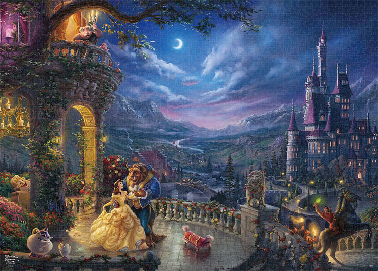 TEN-D2000-632 ディズニー Beauty and the Beast Dancing in the