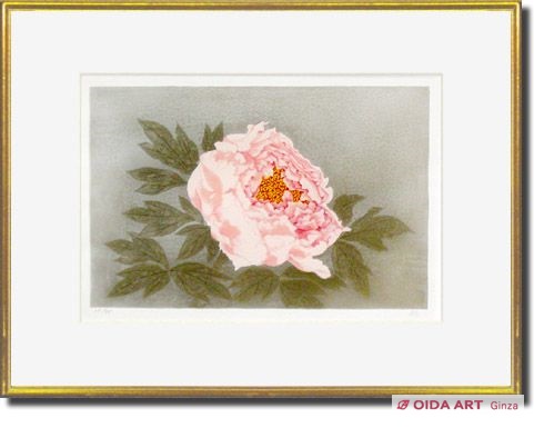 加山又造 牡丹 | 絵画など美術品の販売と買取 | 東京・銀座 おいだ美術