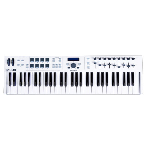 これ一台で作曲完結！】ARTURIAのMIDI鍵盤「KEYLAB ESSENTIAL 61」のご