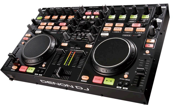 DENON/PCDJコントローラー/DN-MC3000 ☆非売品ホワイトパネル