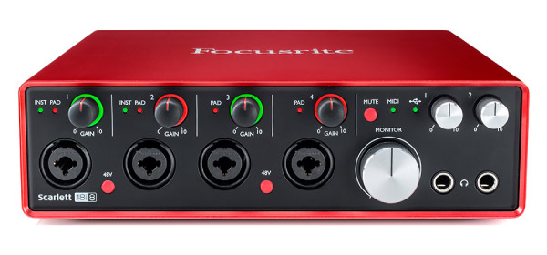Focusrite/オーディオインターフェイス/Scarlett 18i8 G2☆Ableton