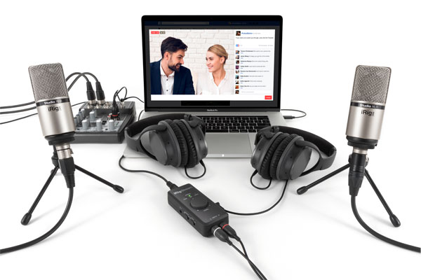 IK Multimediaの動画配信用インターフェイスiRig Streamをご紹介いたし