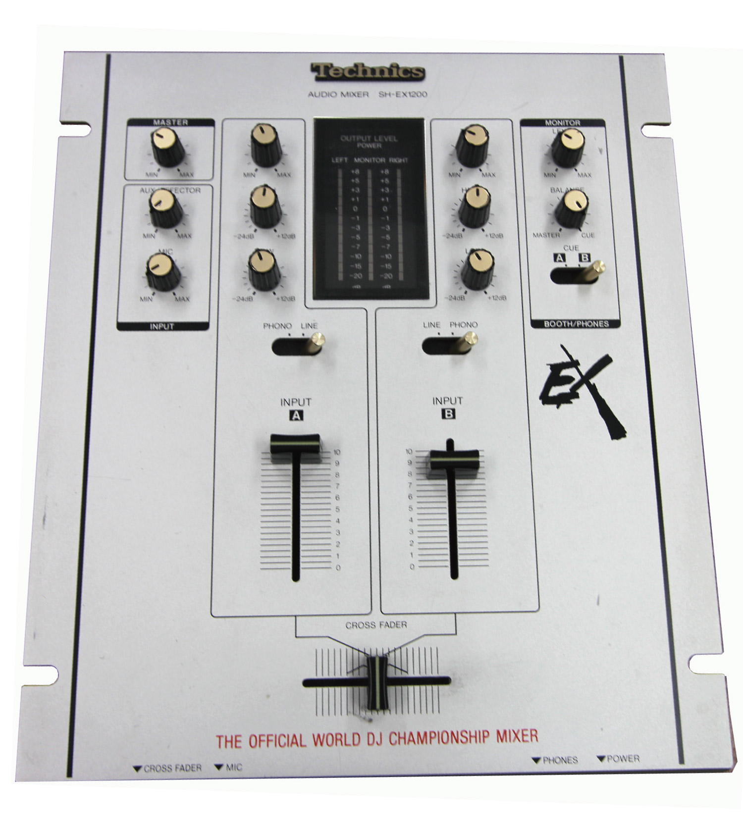 中古品】Technics/DJミキサー/SH-EX1200 (シルバー) -DJ機材アナログ