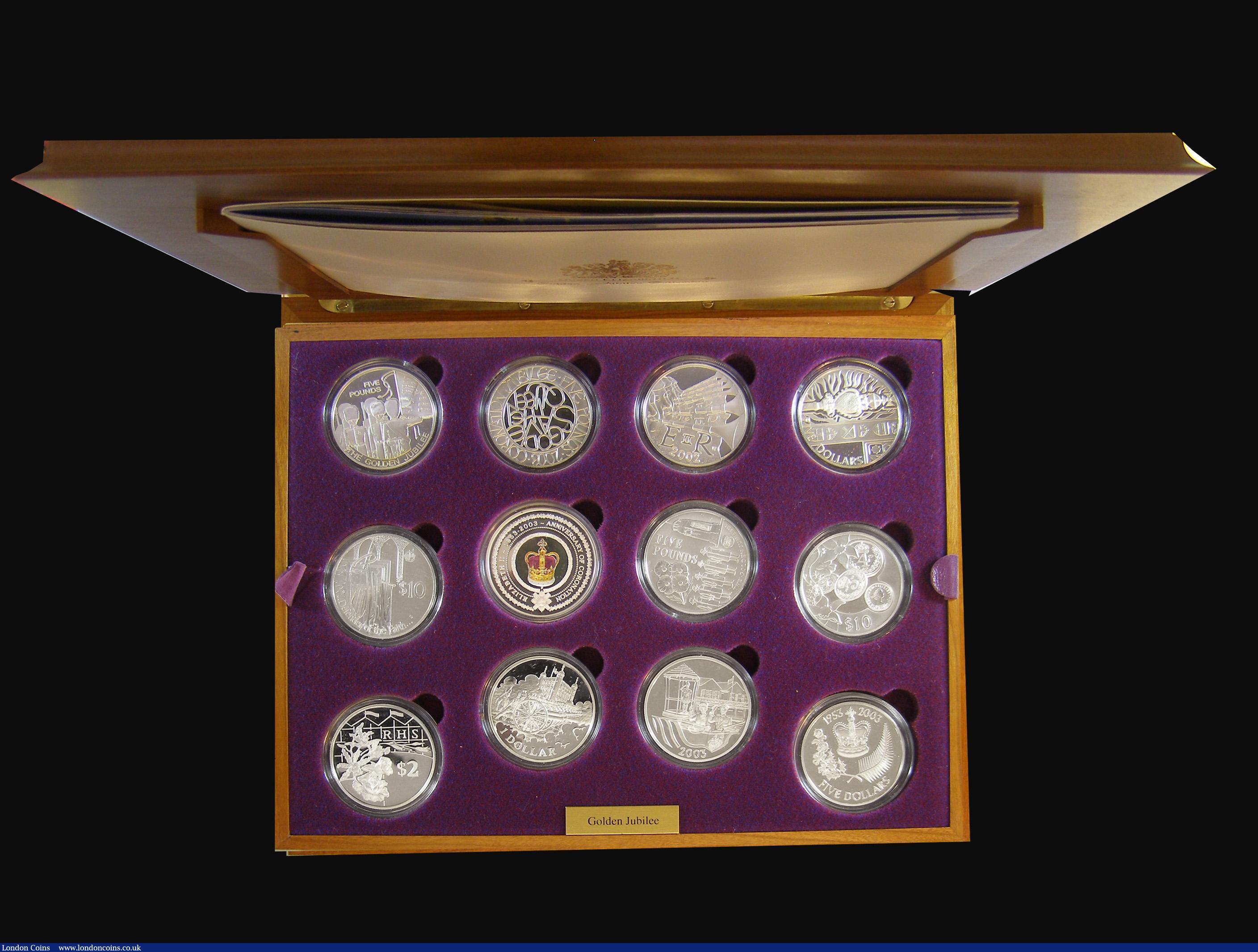 Queen Elizabeth II Golden Jubilee Collection a 24-coin set of