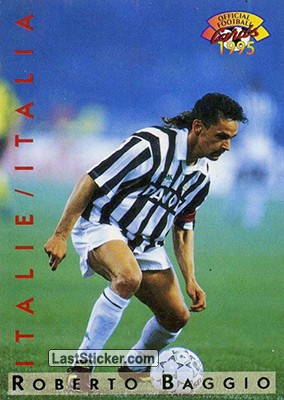 1995 OFFICIAL FOOTBALL CARDS バッジョ