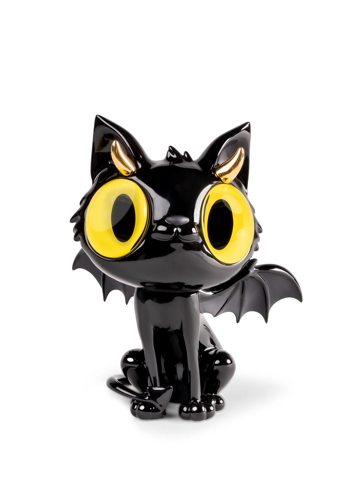 Little devil cat Sculpture. Limited Edition | Lladró® USA