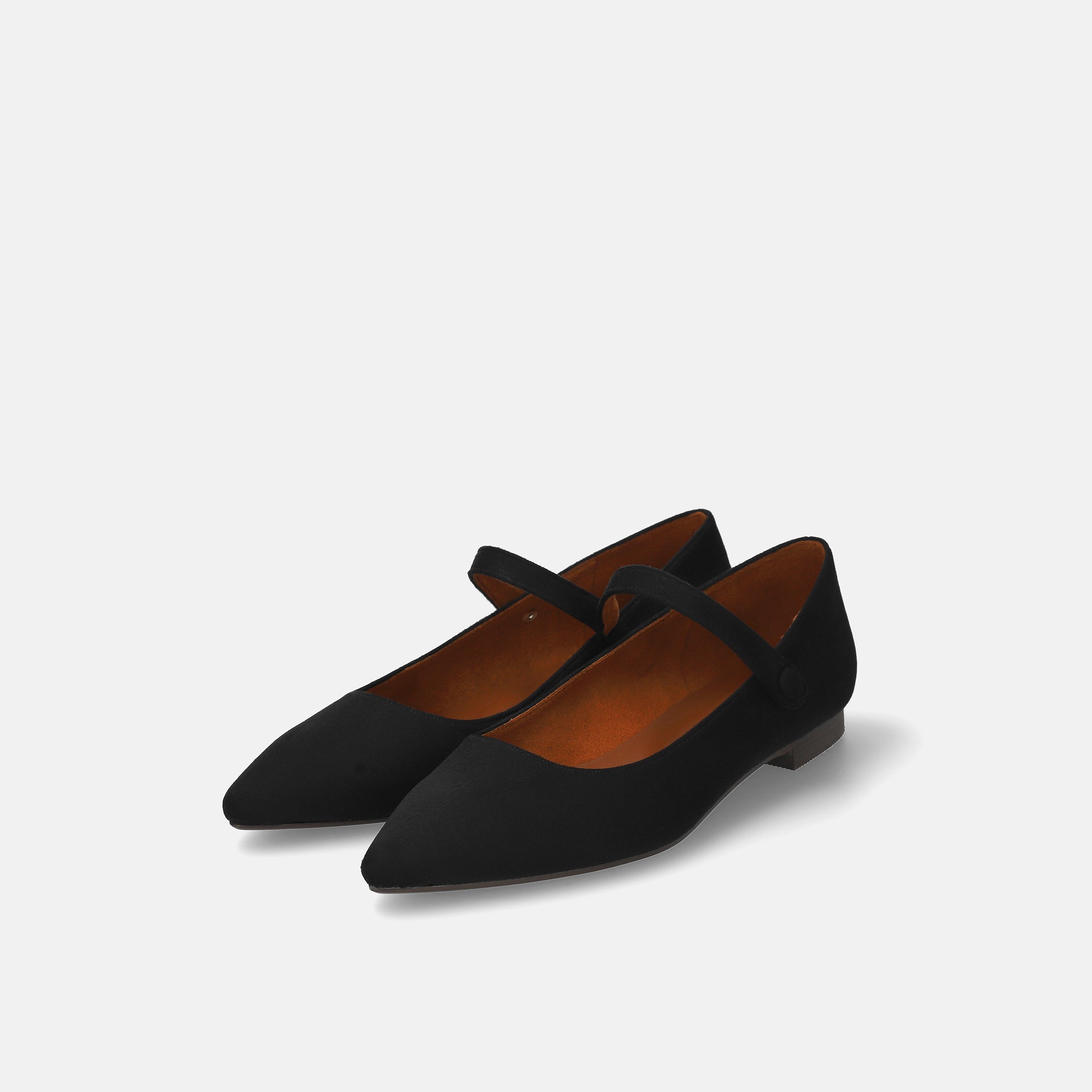 ラストワン40%OFF：メリージェーン ストラップ フラットシューズ（4802