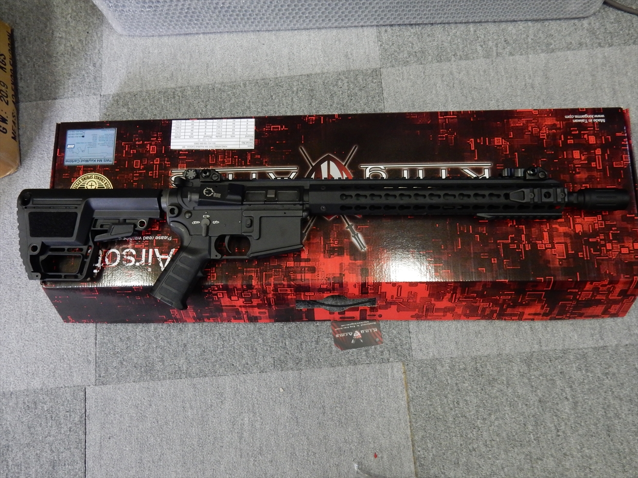 KingArms KingArms M4 TWS 10inch KeyMod Carbine 検証 | エアガン
