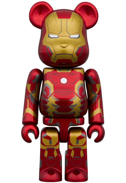 MEDICOM TOY - BE@RBRICK IRON MAN MARK 43 100％ & 400％