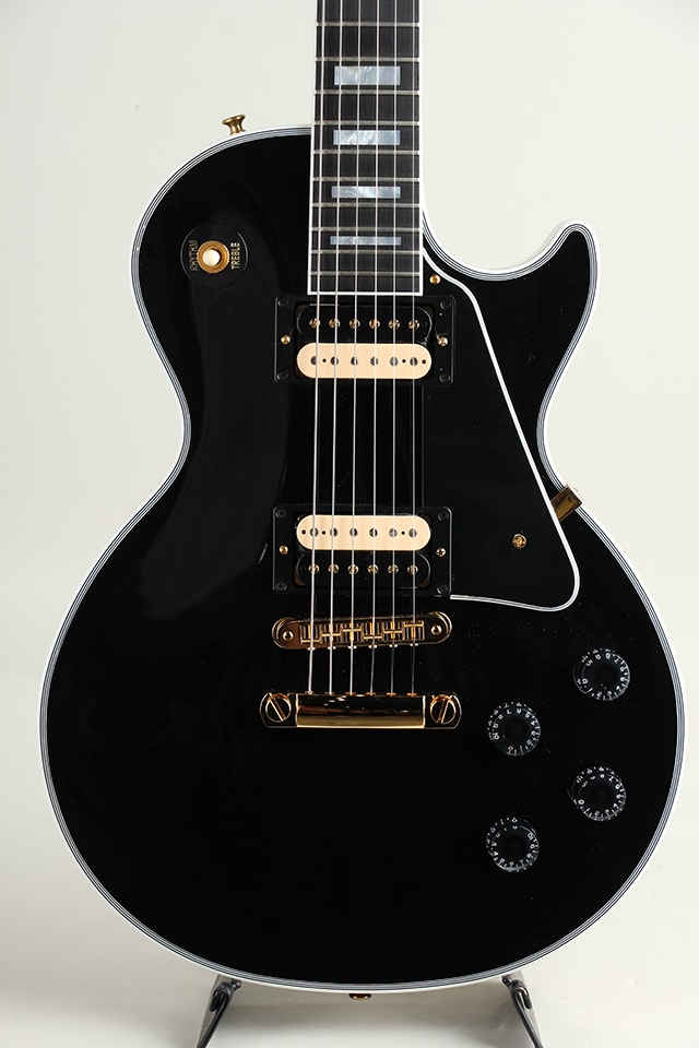 Les Paul Custom w/Ebony Fingerboard Gloss Ebony Zebra Pickup PSL S
