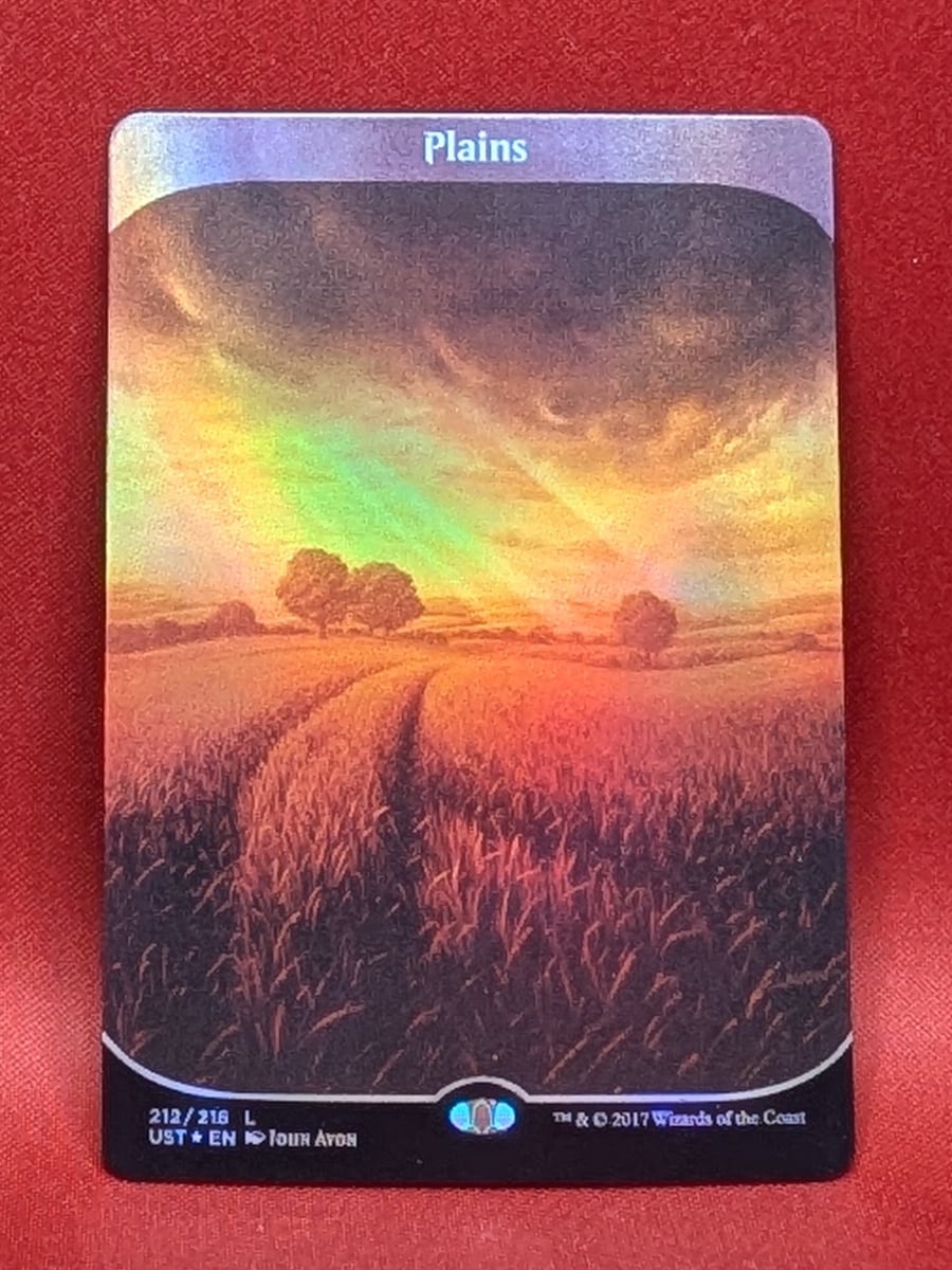Unstable Basic Lands Magic the Gathering Proxy