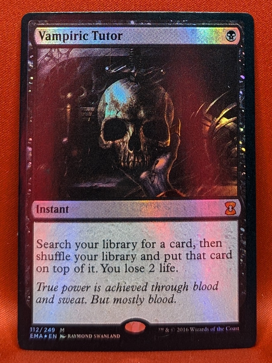 Vampiric Tutor Magic the Gathering Proxy