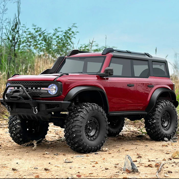 HB R1001 1/10 Scale RC Car 4WD Off-Road Rock Crawler with LED