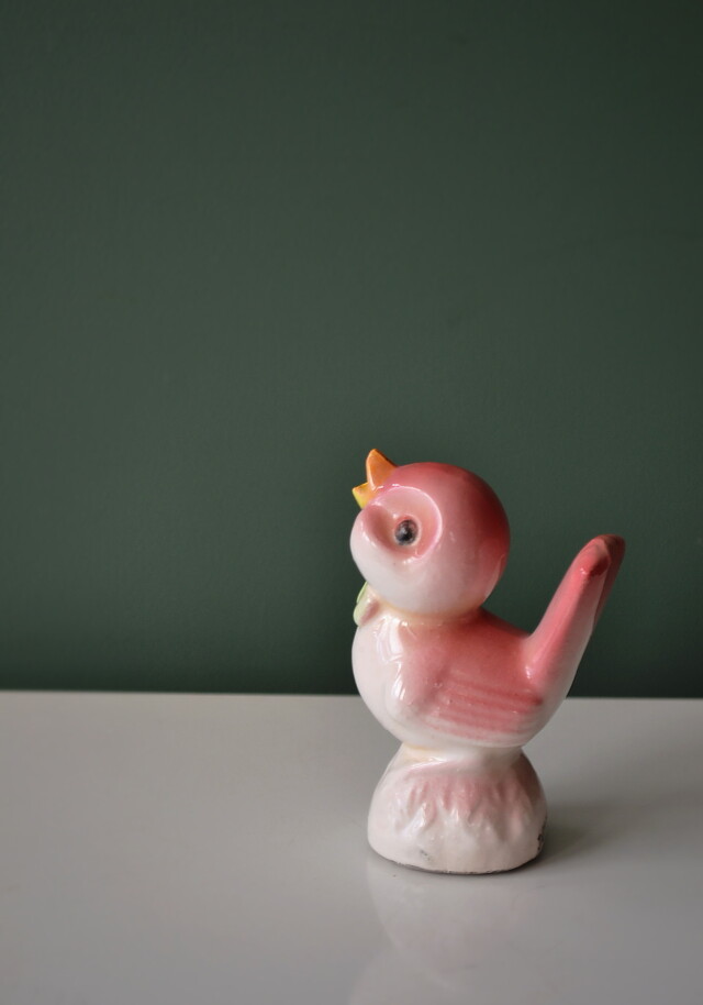 Antique Sam's Collection昭和レトロ 小さな鳥のフュギリン ノリタケ