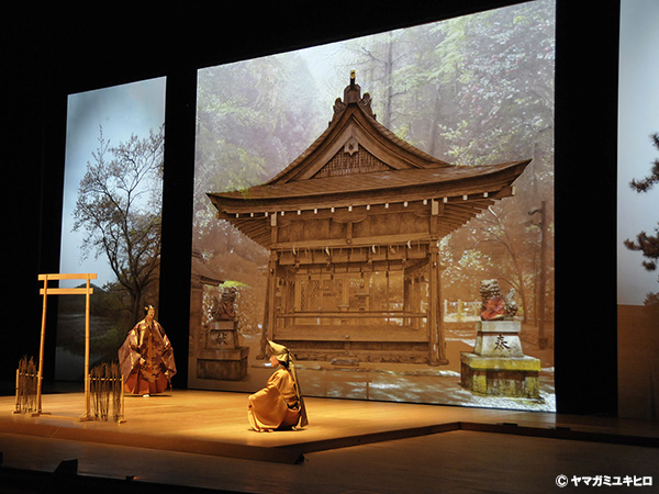 大型背景幕の制作事例｜大判印刷のサインアーテック