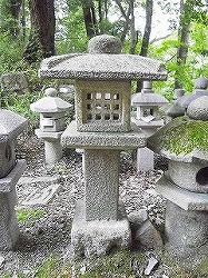 織部水蛍など活込灯篭（国産） 石製品 和風日本庭園用 石灯篭（とう