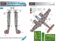 Ta 154 Hasegawa Eduard XF151