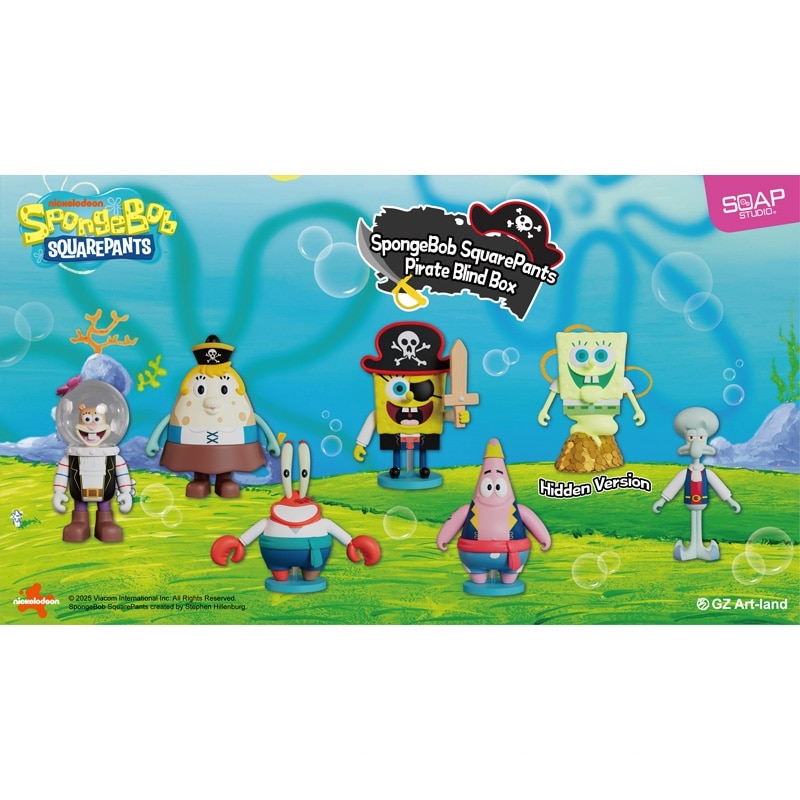 SpongeBob SquarePants スポンジ・ボブ SOAP STUDIO ソープ パイレーツ