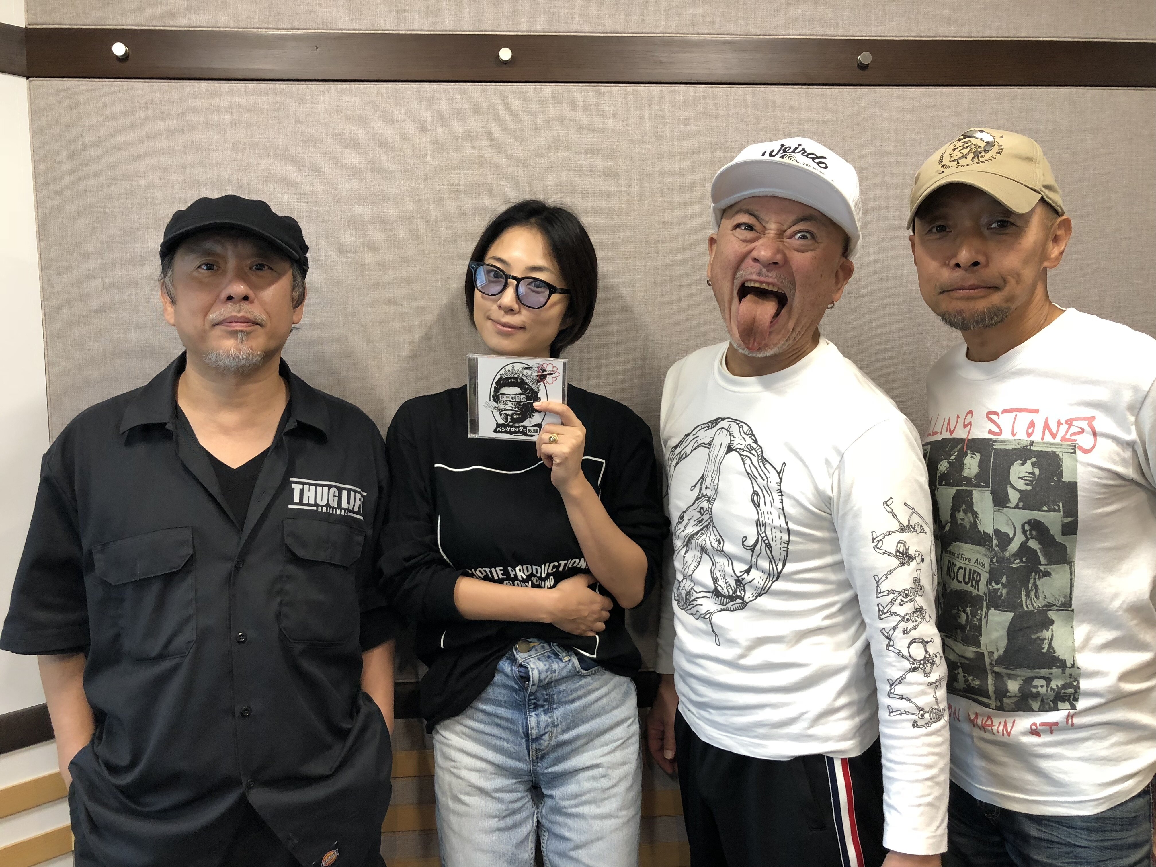 2018年10月のマンスリーゲストは、 亜無亜危異・仲野茂(Vo)さん・藤沼