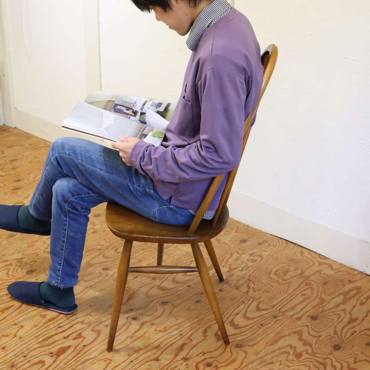 アーコール / ERCOL クエーカーチェア ヴィンテージ 1980年製