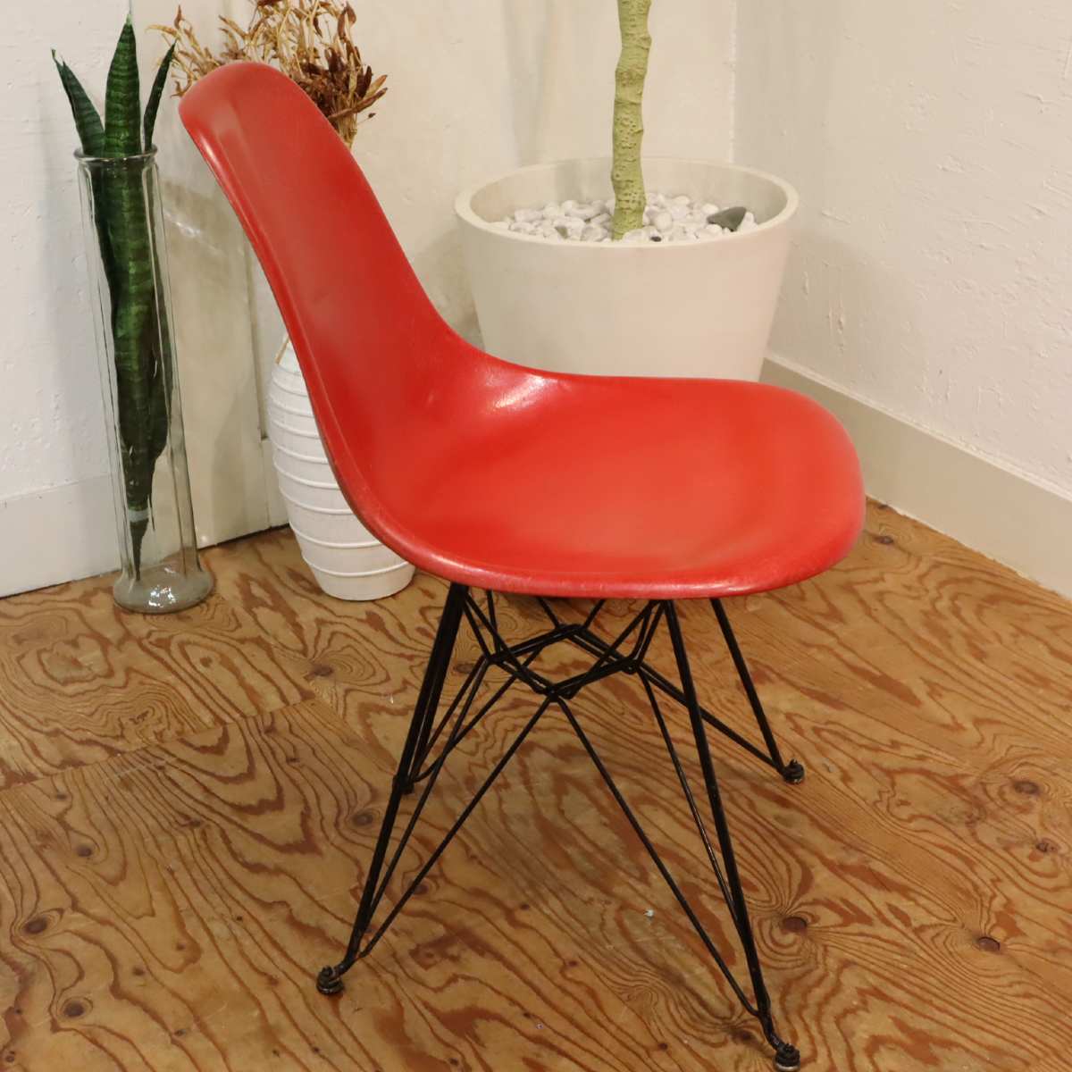 ハーマンミラー / Herman Miller サイドシェルチェア 2nd レッド